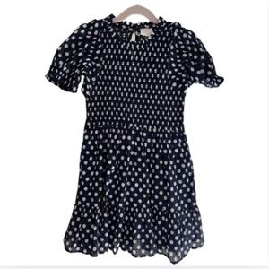 NWOT J. Crew Girls Polka Dot Dress